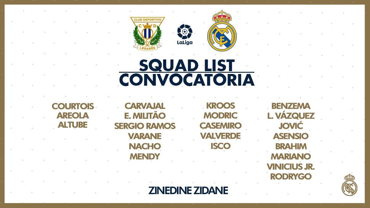 قائمة ريال مدريد
