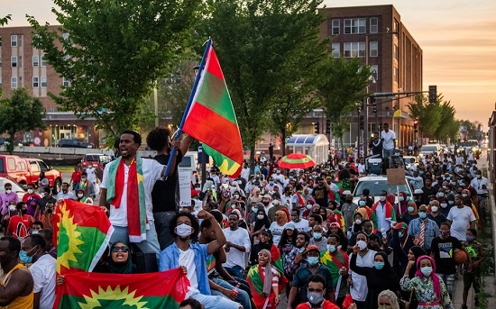 مظاهرات اثيوبيا