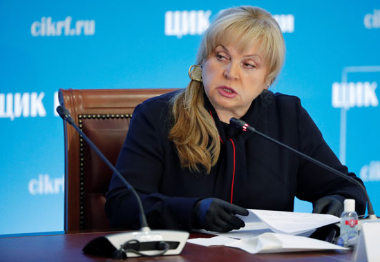 إيلابامفيلوفا رئيسة اللجنة المركزية للانتخابات الروسية