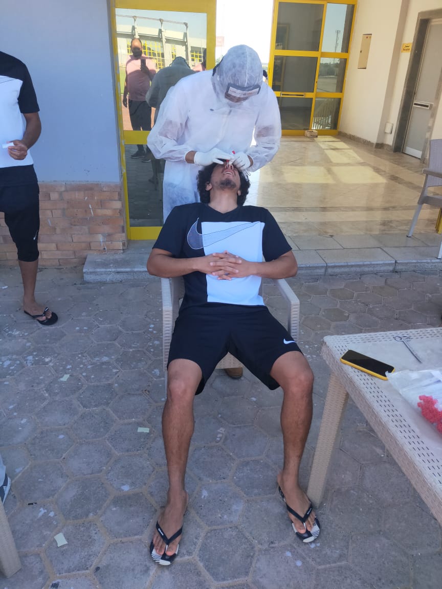 مسحة كورونا الخامسة للطلائع