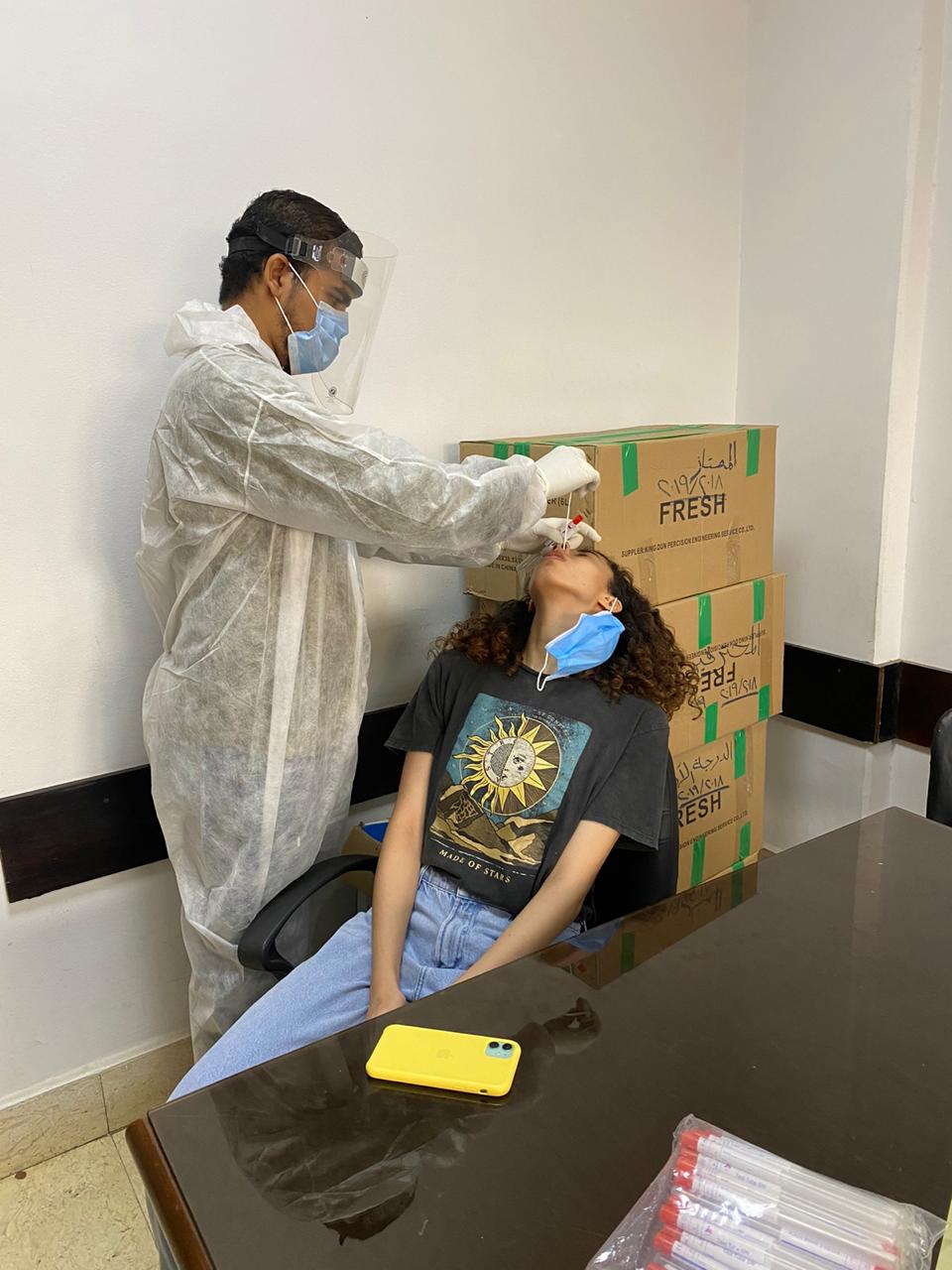 مسحة منتخب الناشئات