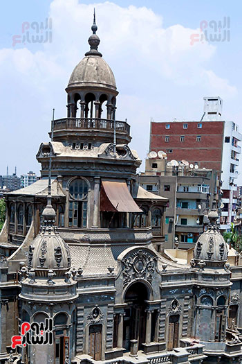 قبة أعلي القصر