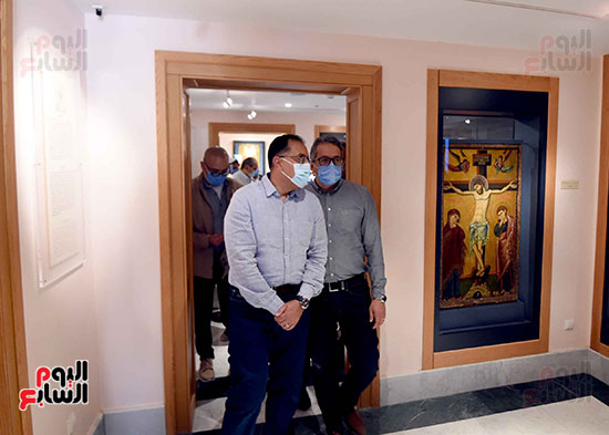 رئيس الوزراء يتفقد أعمال تطوير دير سانت كاترين‎ تصوير سليمان العطيفى (23)