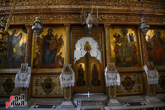 رئيس الوزراء يتفقد أعمال تطوير دير سانت كاترين‎ تصوير سليمان العطيفى (7)