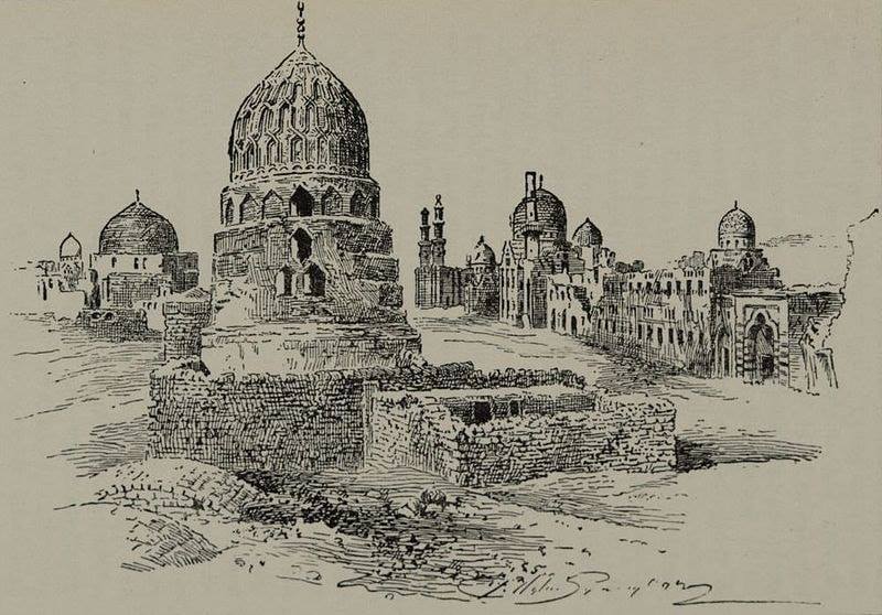 جبانة المماليك قديما (12)