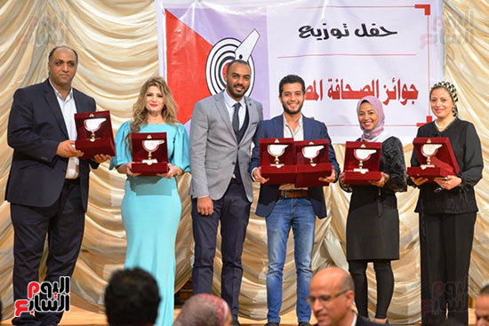 اليوم السابع تتسلم جوائز الصحافة المصرية  (12)