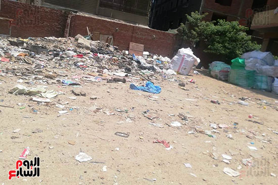 مساكن السودان بالدقى تغرق فى القمامة والصرف الصحى (12)