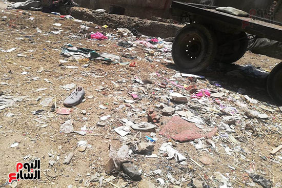مساكن السودان بالدقى تغرق فى القمامة والصرف الصحى (6)