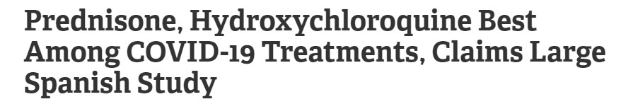 دراسة اسبانية على أدوية هيدروكسى 