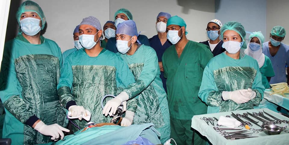 مستشفى أرمنت بالأقصر تعقد أول ورشة عمل للمناظير الجراحية  (3)