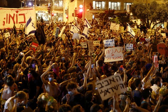مظاهرات حاشدة فى إسرائيل