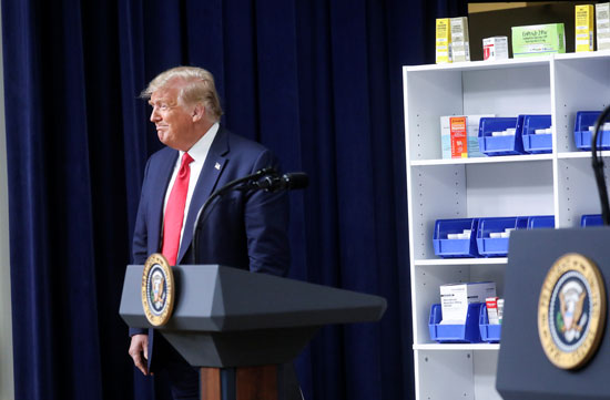 ترامب في البيت الأبيض يوقع على قرار خفض أسعار الدواء