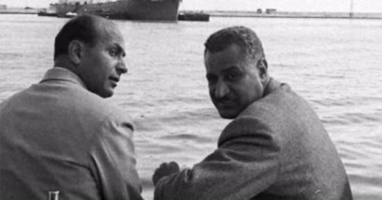 المهندس محمود يونس والرئيس جمال عبد الناصر