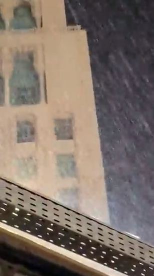 امطار غزيرة فى مكه