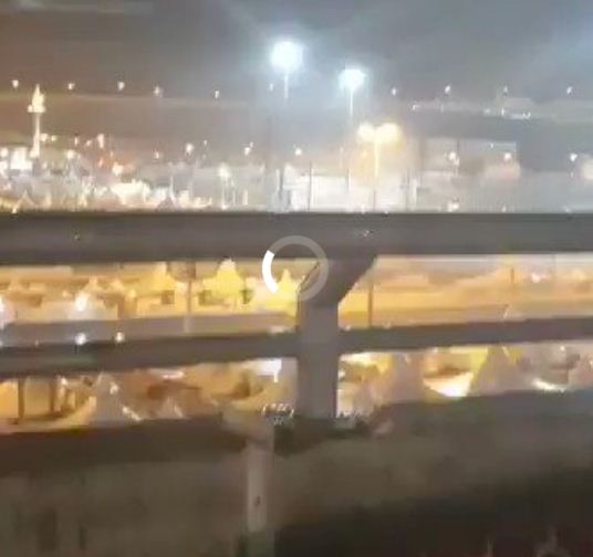 امطار على مشاعر منى