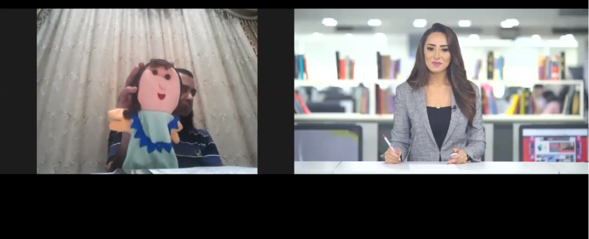 أثناء التغطية