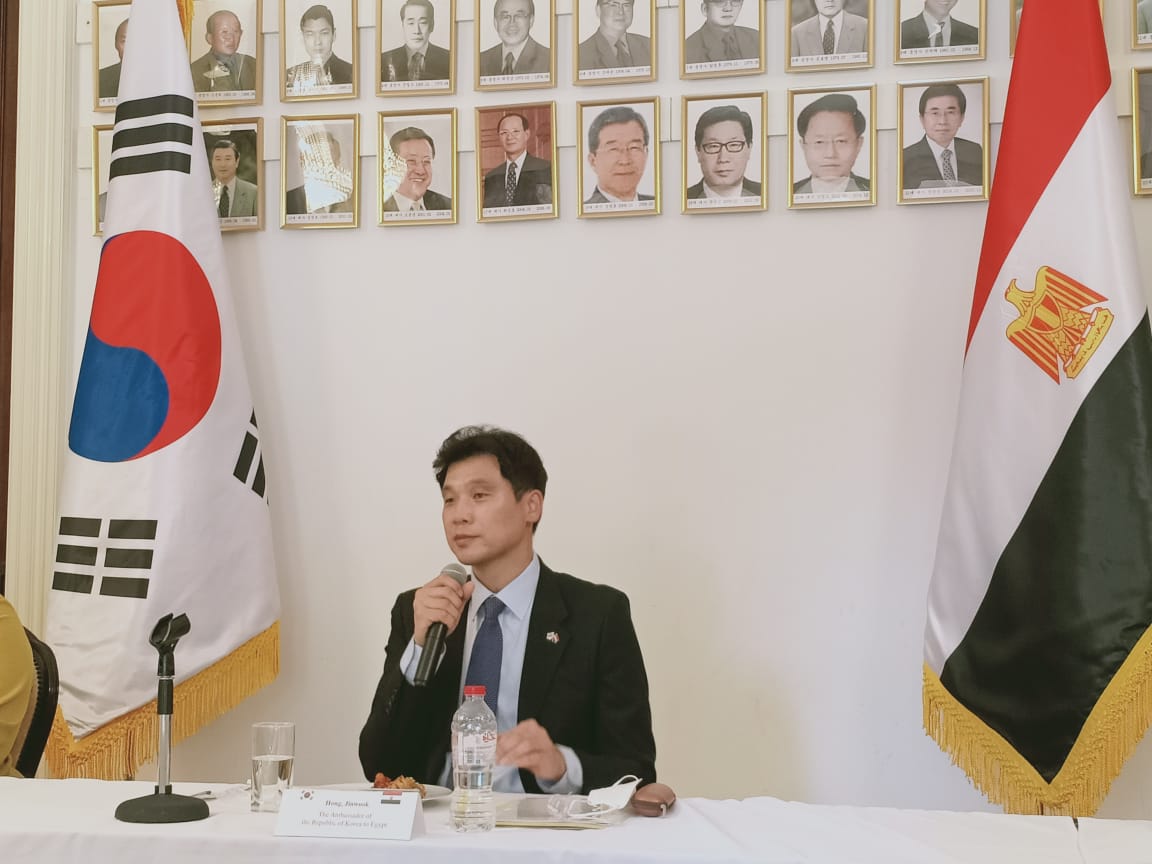 السفير الكوري الجنوبي الجديد هونج جين ووك