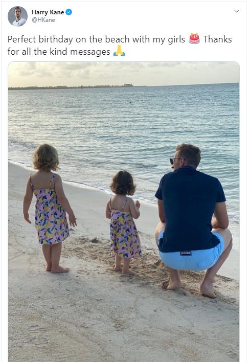 هارى كين عبر تويتر