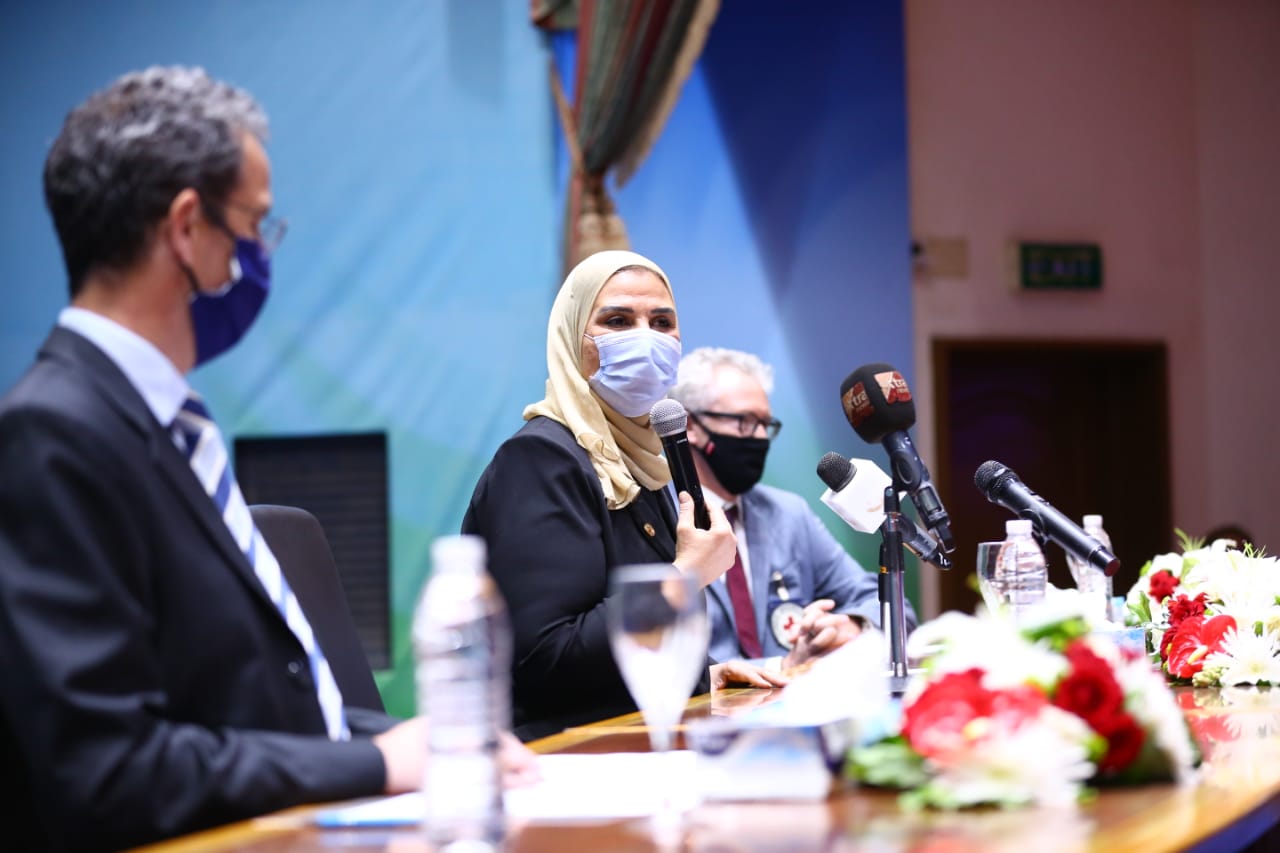 وزيرة التضامن تعلن  مبادرة لدعم أهالي   شمال سيناء   (2)