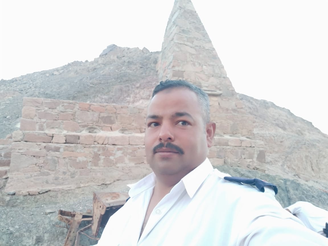 سامح أحمد كمال أمين الشرطة خلال خدمته