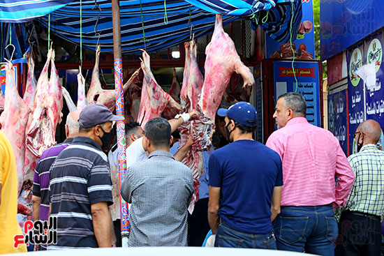 شراء اللحوم قبل العيد