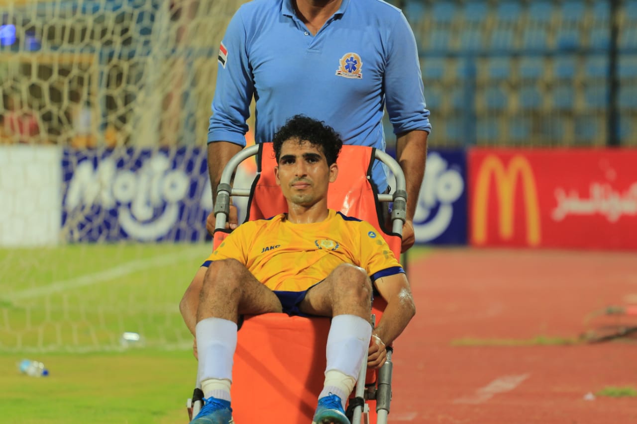 اصابة احمد مدبولي