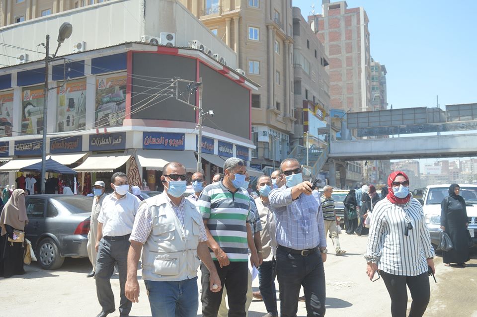رئيس مدينة المحلة يقود حملة مكبرة بشوارع المدينة