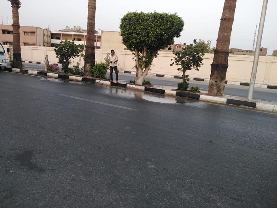 حملة نظافة بالأقصر