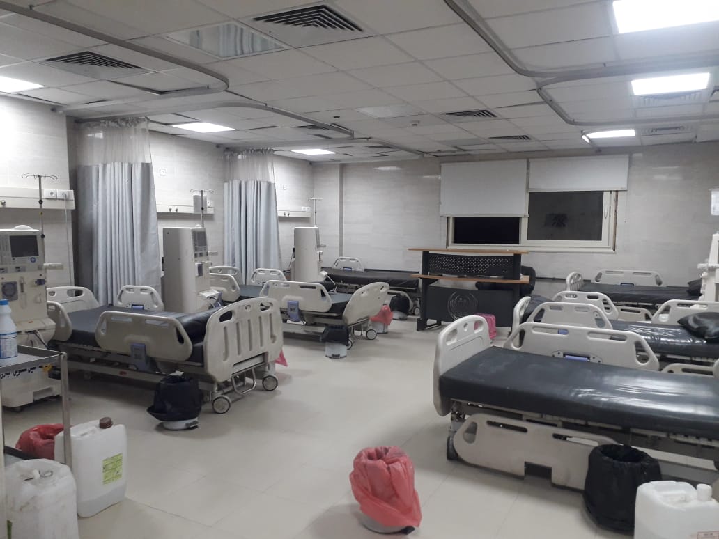 مستشفى الأقصر العام تعلن خدمة 260 مريض بـ60 جهاز للغسيل الكلوى  (3)