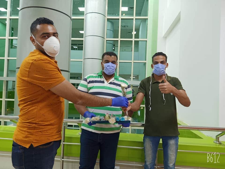 مستشفى العديسات للعزل تعلن شفاء 96 حالة شفاء من كورونا خلال شهر يوليو (7)