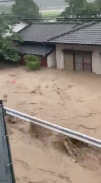 فيضانات بسبب الأمطار
