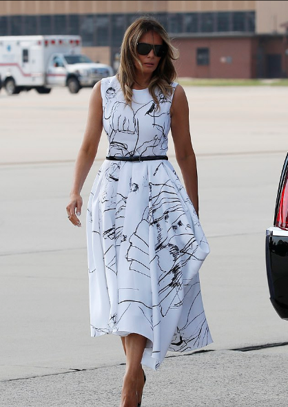 إطلالة ميلانيا