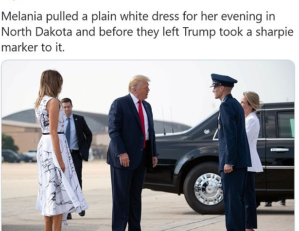 فستان ميلانيا