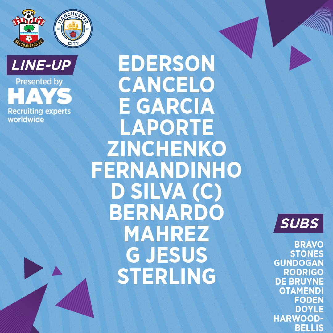 تشكيل مانشستر سيتي