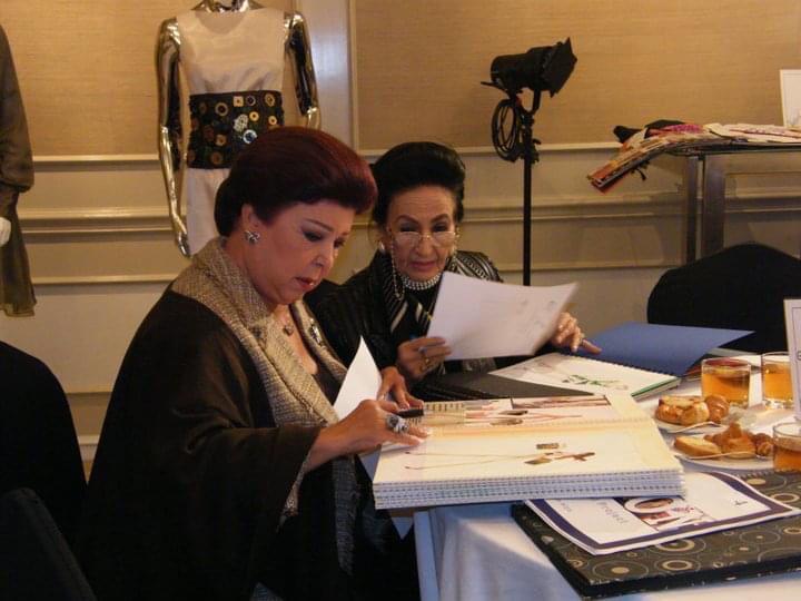 رجاء الجداوي في حفل تخرج