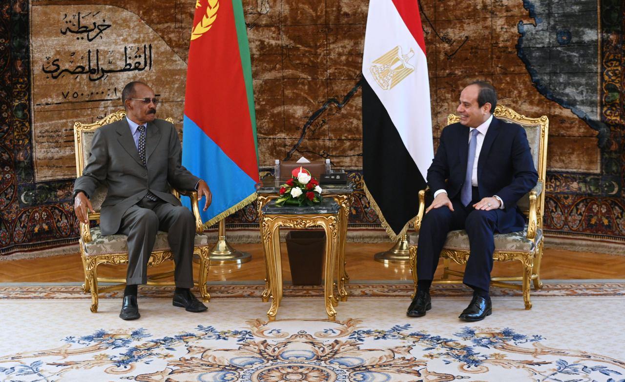 El Sisi and his Eritrean counterpart (2)