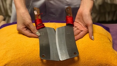 انواع السكاكين المستخدمة فى المساج