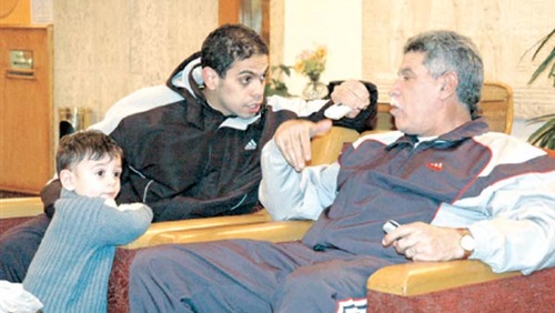 الاب والابن والحفيد فى عائلة المعلم