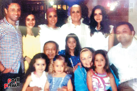 حمادة امام وابناؤه واحفاده