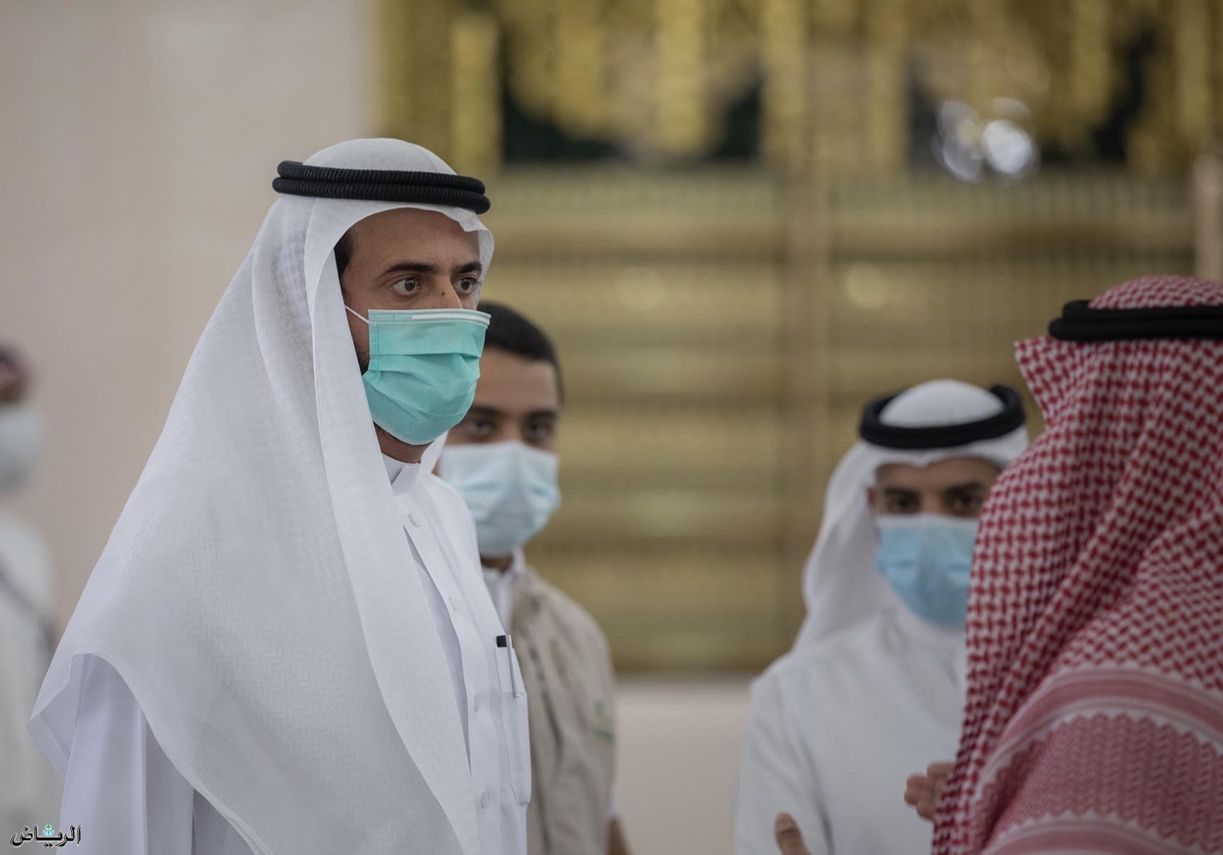 وزير الصحة يتفقد الإجراءات الصحية فى المسجد النبوى