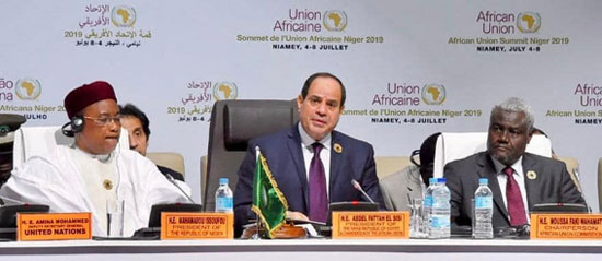 خطاب الرئيس السيسى في الاتحاد الأفريقي (3)