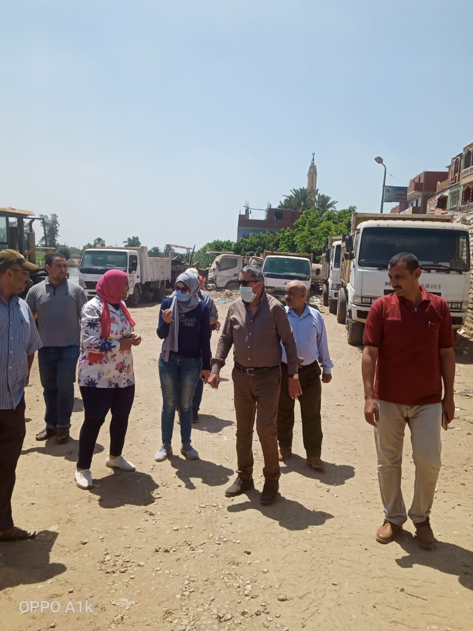 نائب محافظ القليوبية خلال الجولة 4 نائب محافظ القليوبية خلال الجولة 4