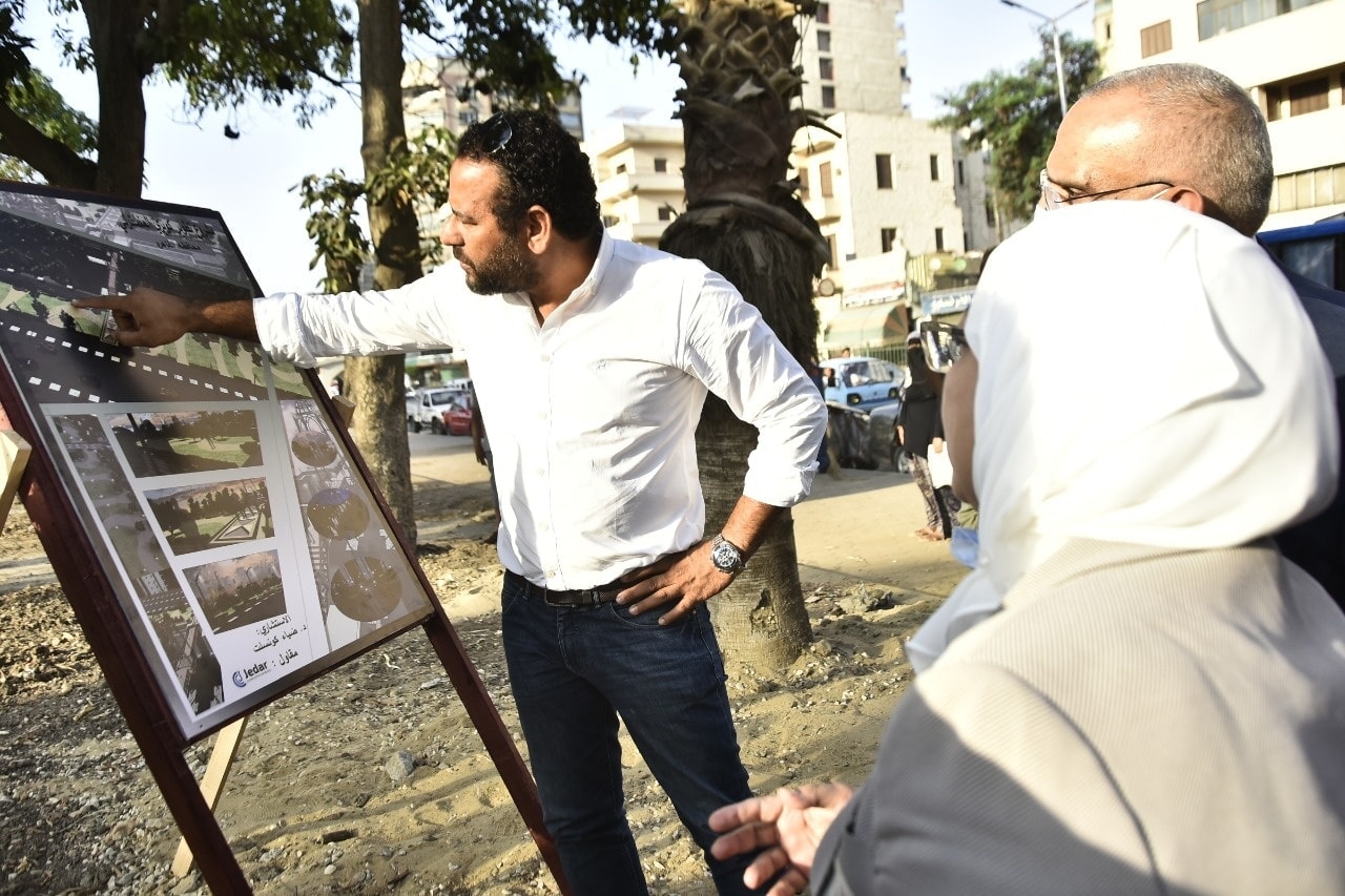 نائب محافظ القاهرة تتفقد أعمال تطوير كوبرى المانسترلى (6)