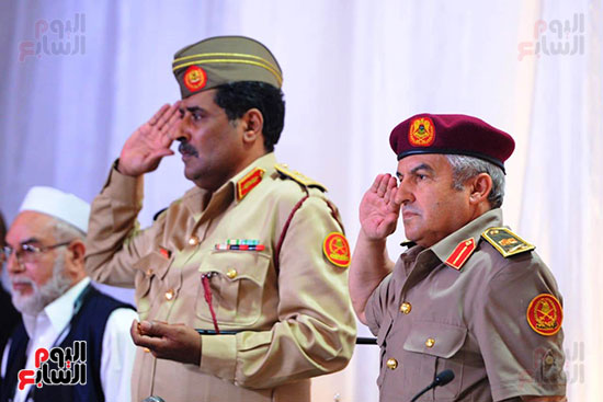 ليبيا تحتفل بذكرى تأسيس الجيش فى قلب القاهرة (13)