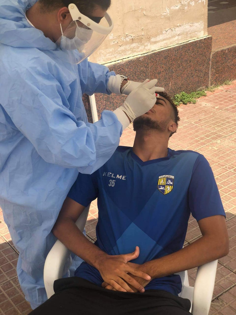 يوسف حسن لاعب المقاولون  (1)