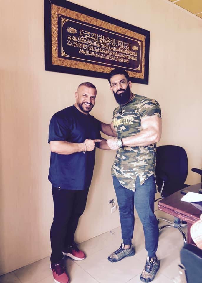 من صفحة الاتحاد العراقى لكمال الأجسام