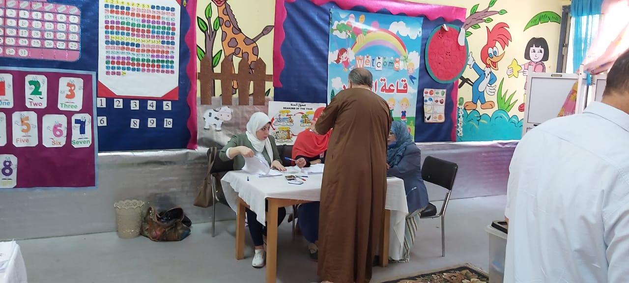 اللجان الانتخابية بشبرا الخيمة