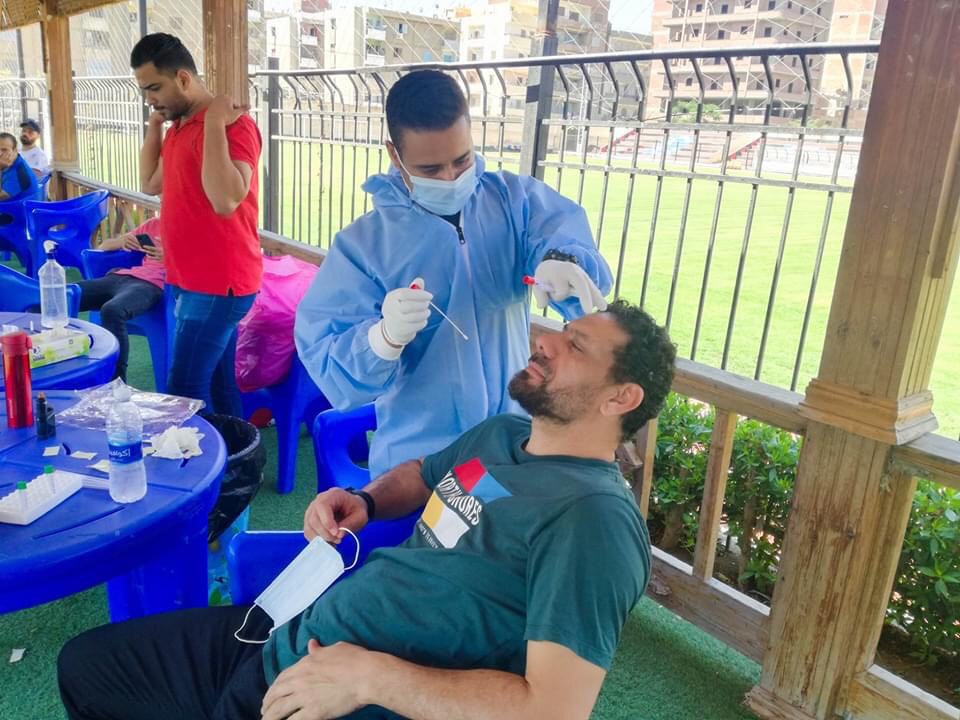 لاعبو الجمهورية والجهاز الفني (4)