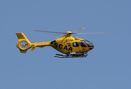 طائرة تستخدم لنقل المصابين طائرة تستخدم لنقل المصابين