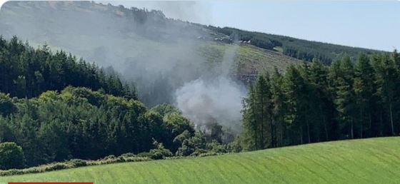 اللحظات الأولى بعد حادث خروج قطار عن القطبان في اسكتلندا (2)